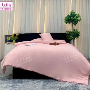 Bộ Drap Mền Tencel Lụa Đơn Sắc Cao Cấp Super Win Thắng Lợi