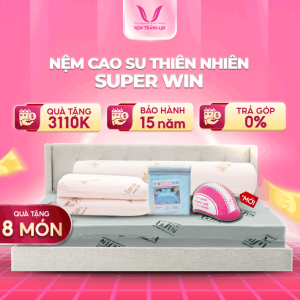 Nệm Cao Su Thiên Nhiên Super Win Thắng Lợi