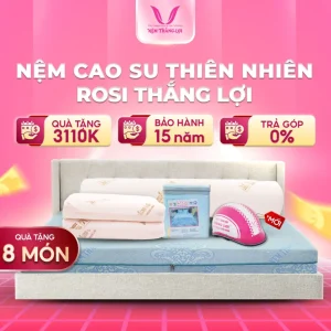 Nệm Cao Su Thiên Nhiên Rosi Thắng Lợi