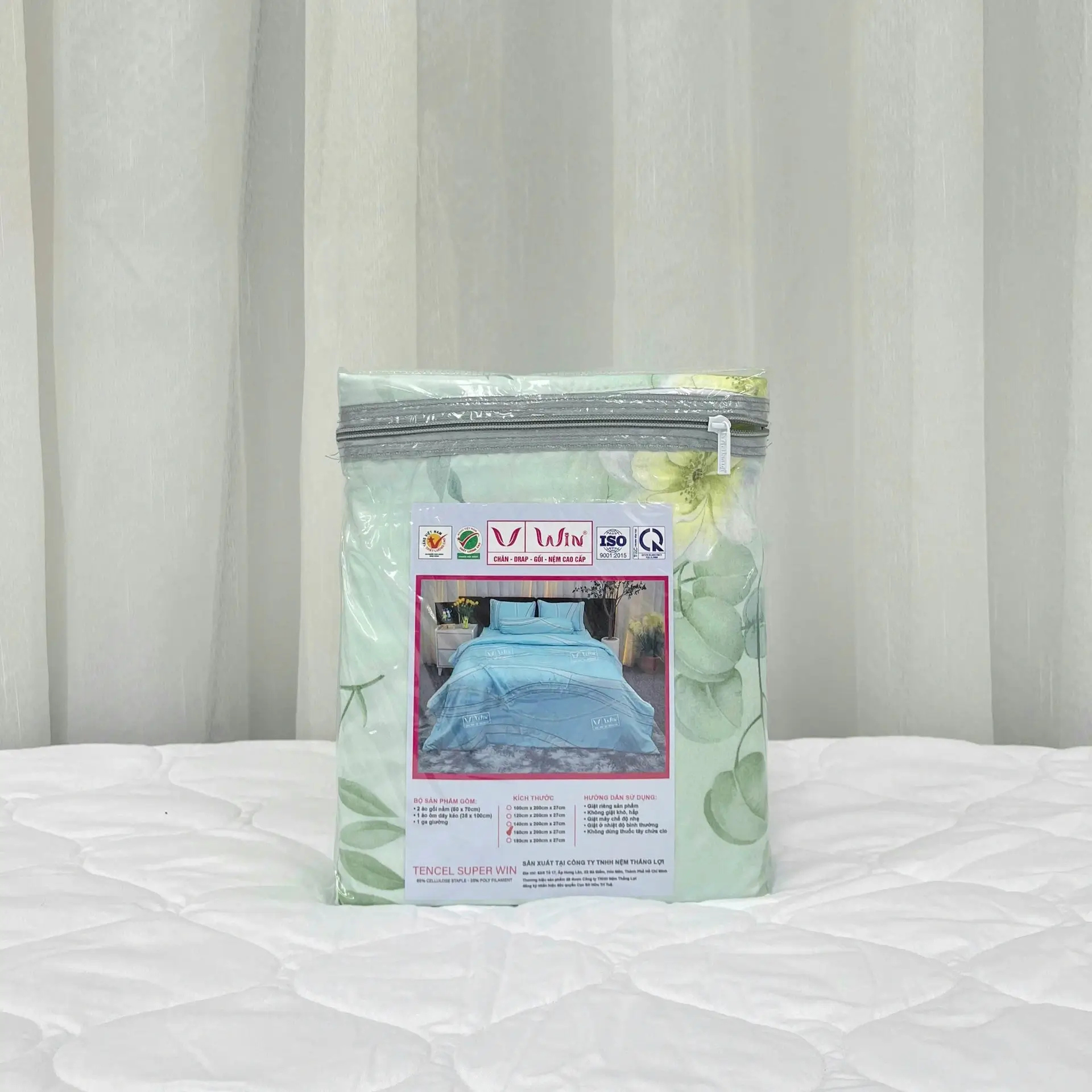 01 bộ drap tencel 4 món